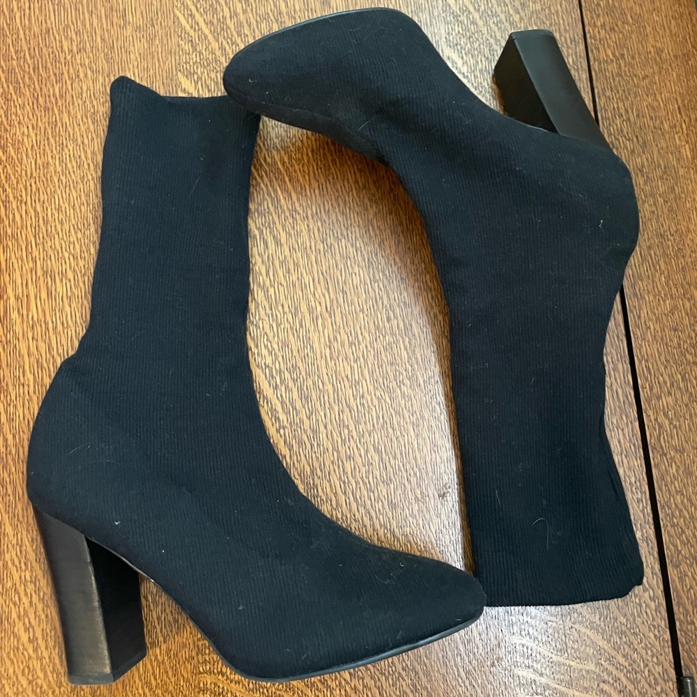 Black Sock Boots